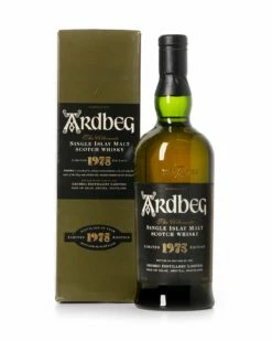 Ardbeg 1975 23 Year Old Bottled 1998 With Original Box