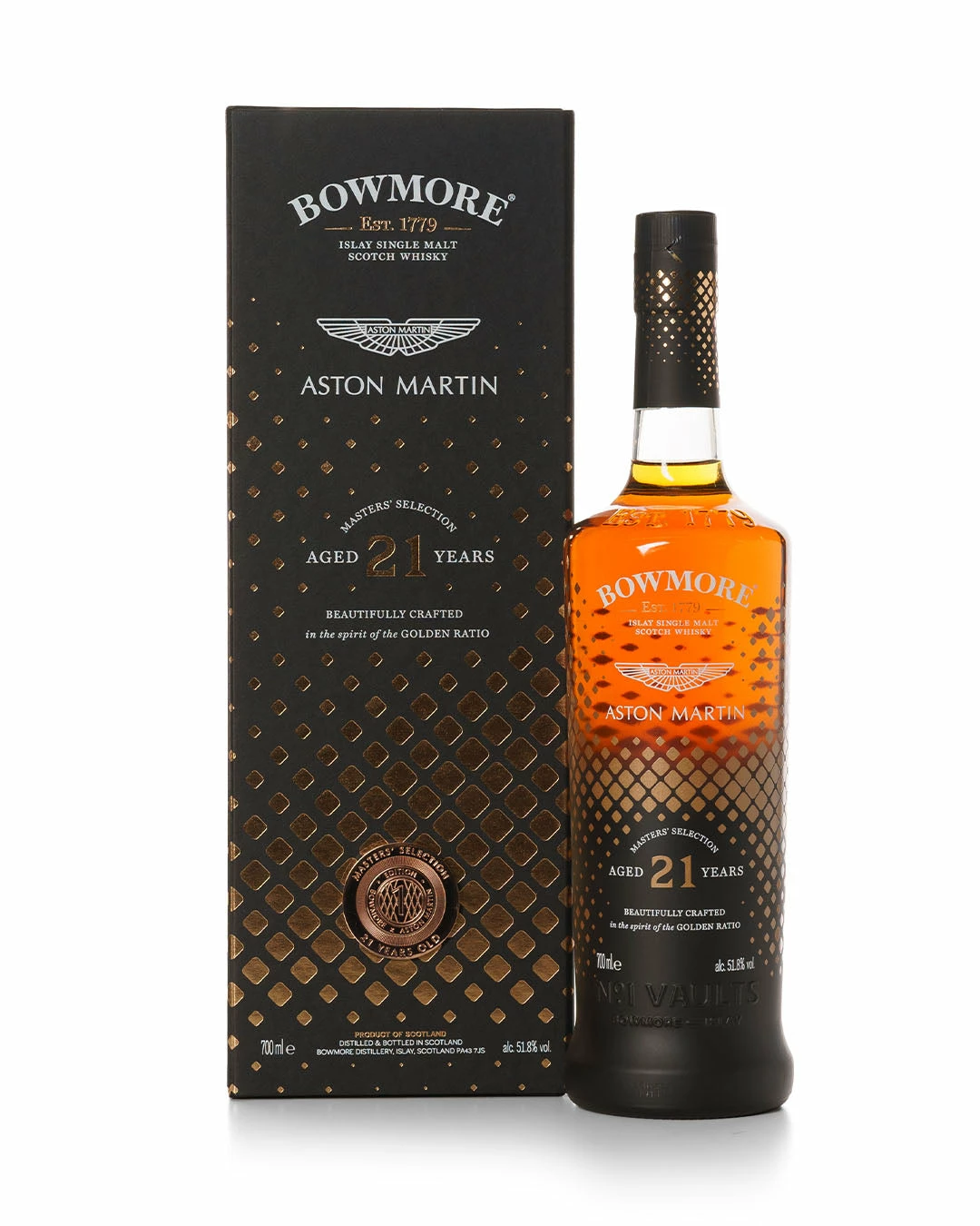 Bowmore 21 Year Old Aston Martin With Original Box 3 Bowmore 21 Year Old Aston Martin With Original Box