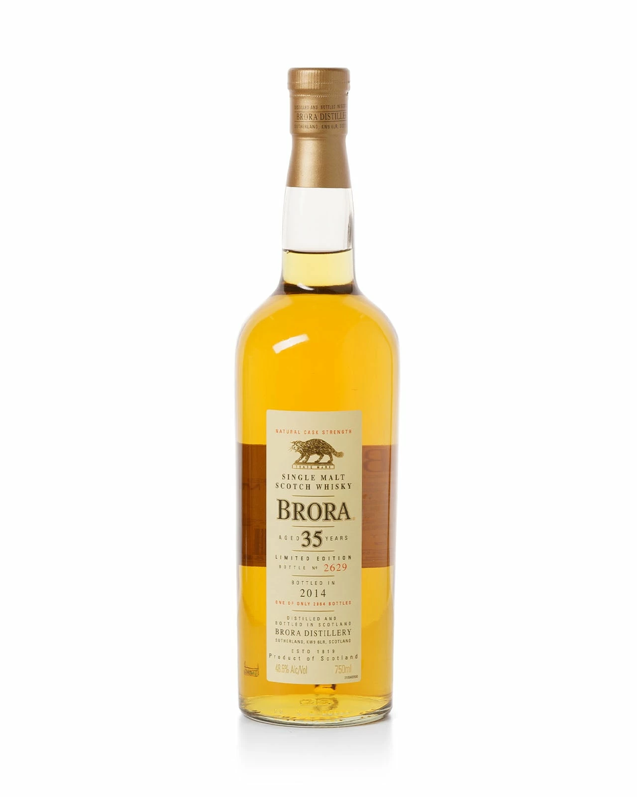 Brora 35 Year Old Special Release Bottled 2014 750ml With Original Box 4 Brora 35 Year Old Special Release Bottled 2014 750ml With Original Box - Image 2