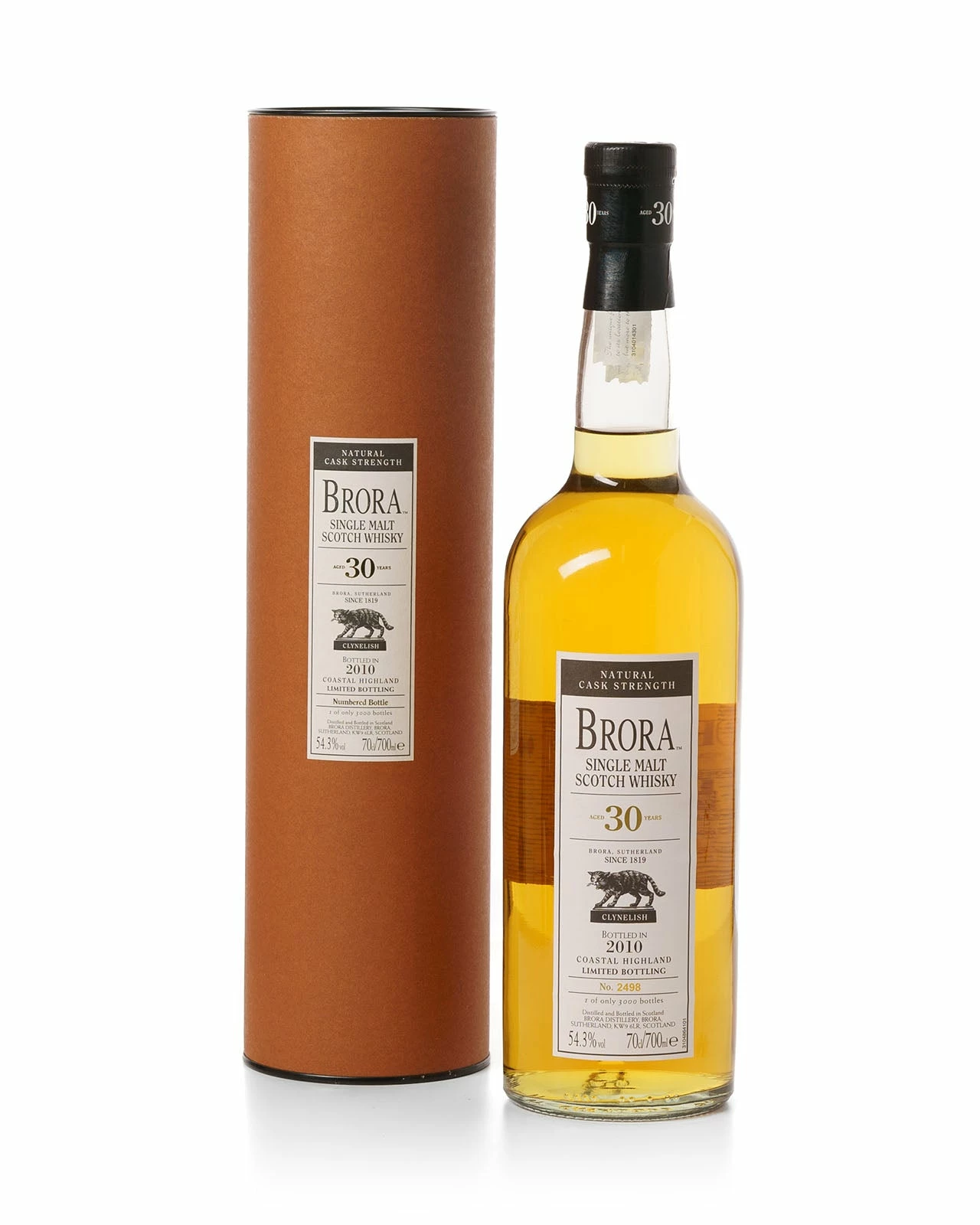 Brora 30 Year Old Special Release Bottled 2010 With Original Tube 3 Brora 30 Year Old Special Release Bottled 2010 With Original Tube