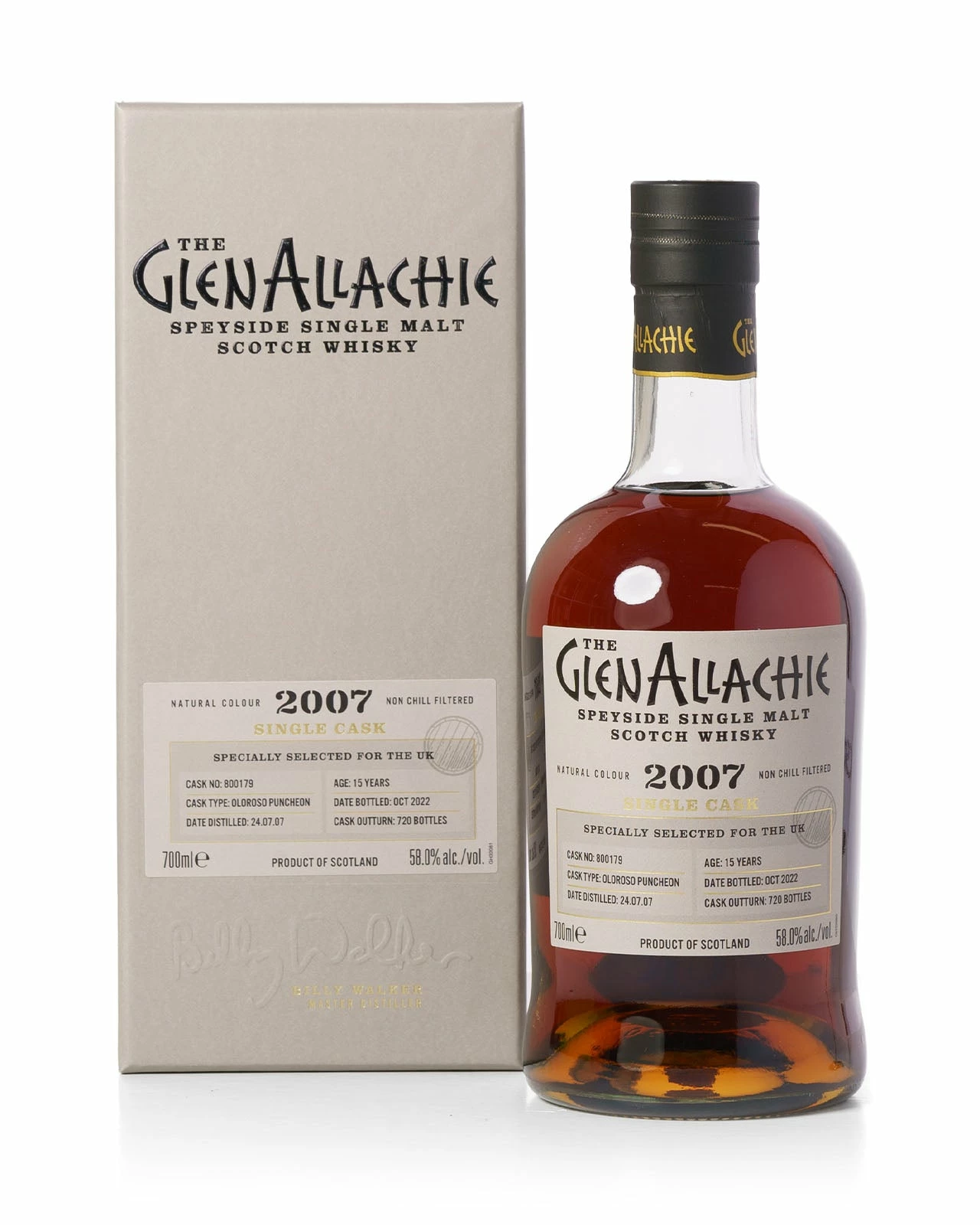Glenallachie 2007 15 Year Old Single Cask Oloroso Puncheon With Original Box 3 Glenallachie 2007 15 Year Old Single Cask Oloroso Puncheon With Original Box