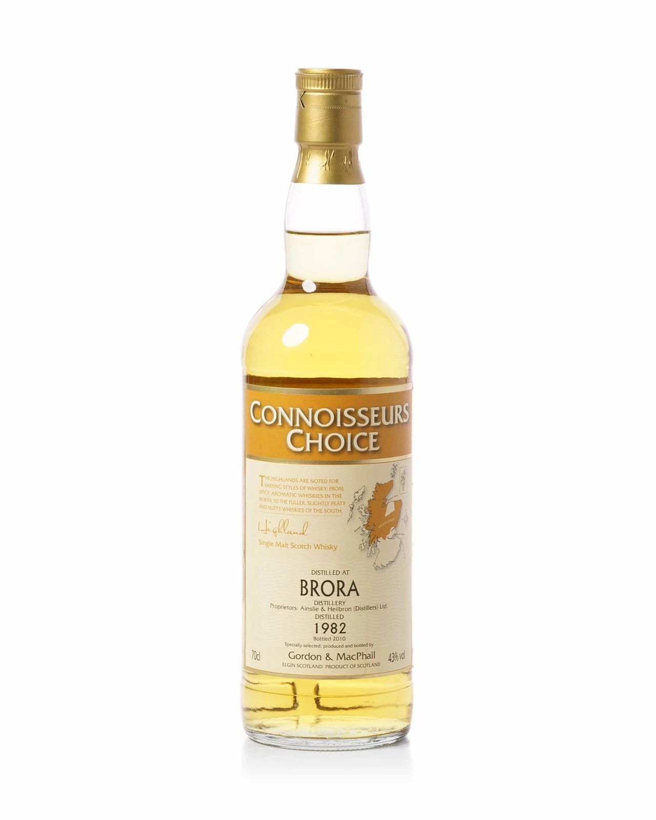 Brora 1982 28 Year Old Connoisseurs Choice Gordon & Macphail Bottled 2010 With Original Box 4 Brora 1982 28 Year Old Connoisseurs Choice Gordon & Macphail Bottled 2010 With Original Box - Image 2