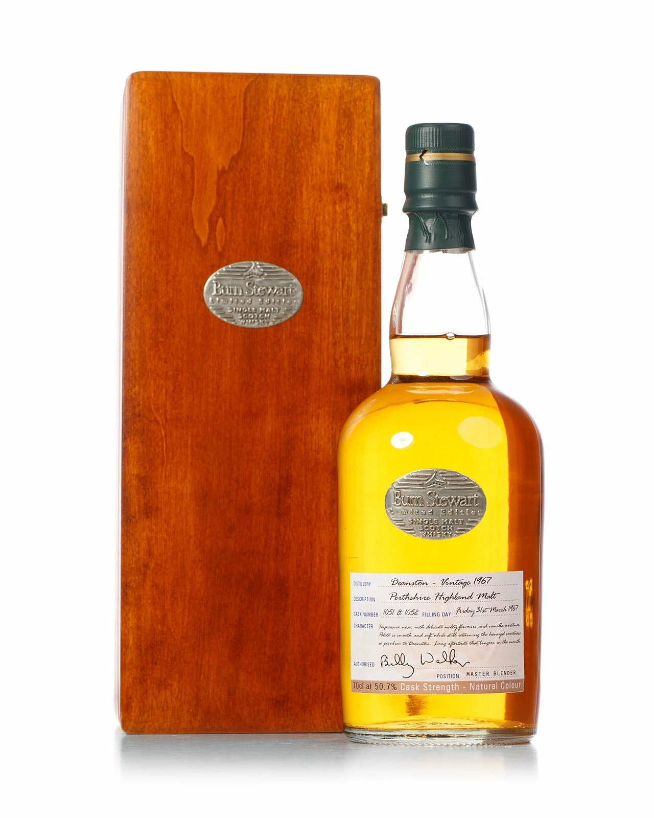 Deanston 1967 35 Year Old Burn Stewart Limited Editiion Bottled 2002 With Original Box 3 Deanston 1967 35 Year Old Burn Stewart Limited Editiion Bottled 2002 With Original Box