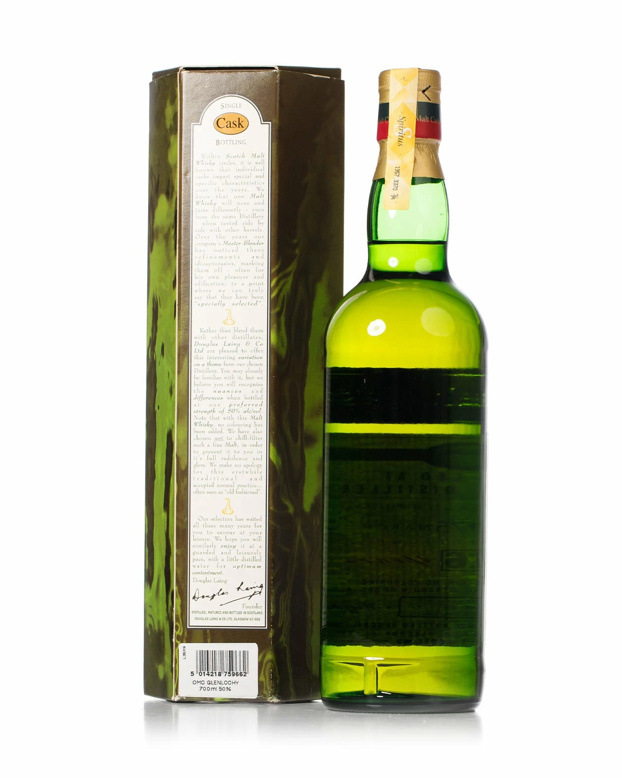 Glenlochy 1975 26 Year Old Old Malt Cask Douglas Laing Bottled 2001 With Original Box 4 Glenlochy 1975 26 Year Old Old Malt Cask Douglas Laing Bottled 2001 With Original Box - Image 2