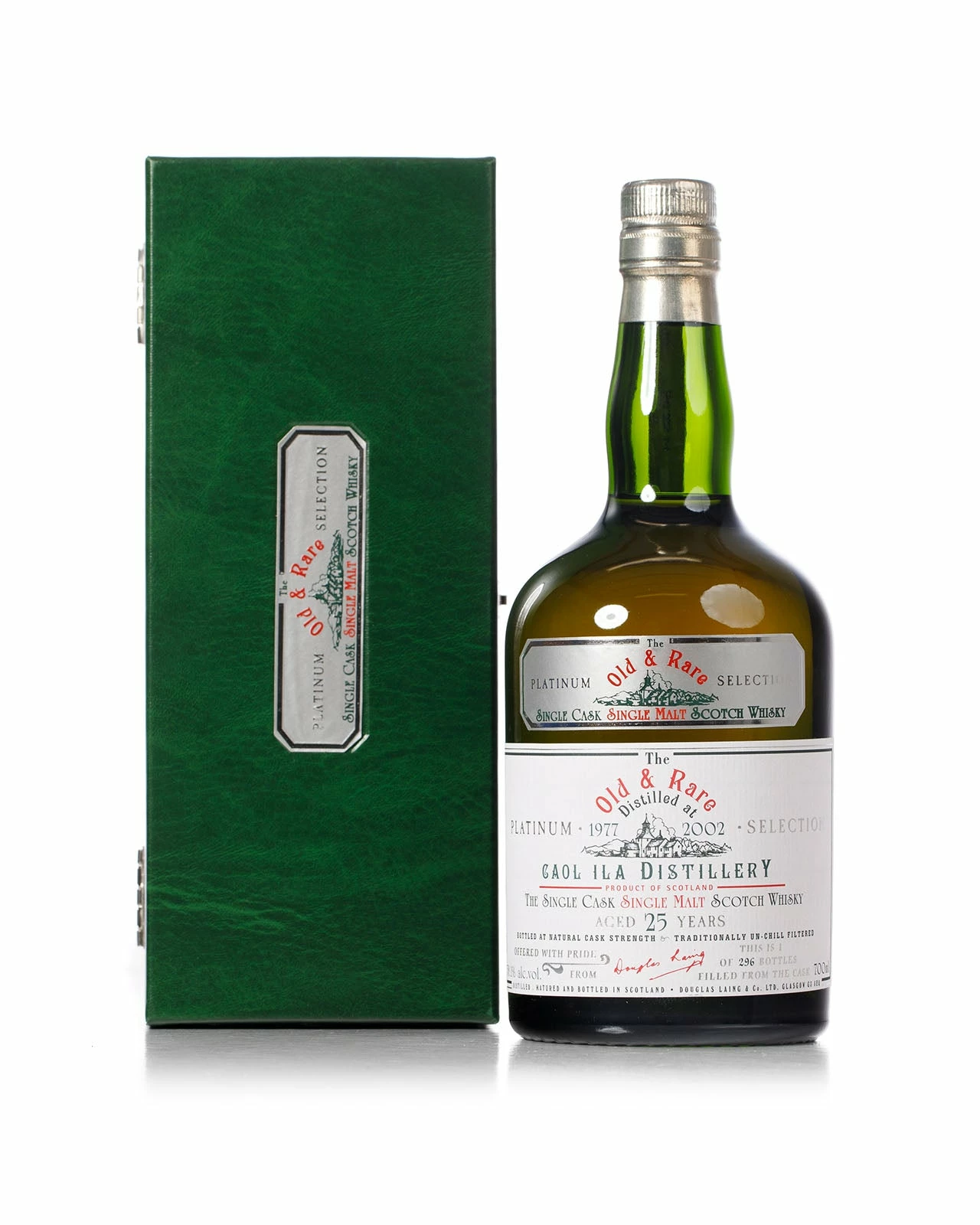 Caol Ila 1977 25 Year Old Old & Rare Platinum Douglas Laing Bottled 2002 With Original Box 3 Caol Ila 1977 25 Year Old Old & Rare Platinum Douglas Laing Bottled 2002 With Original Box