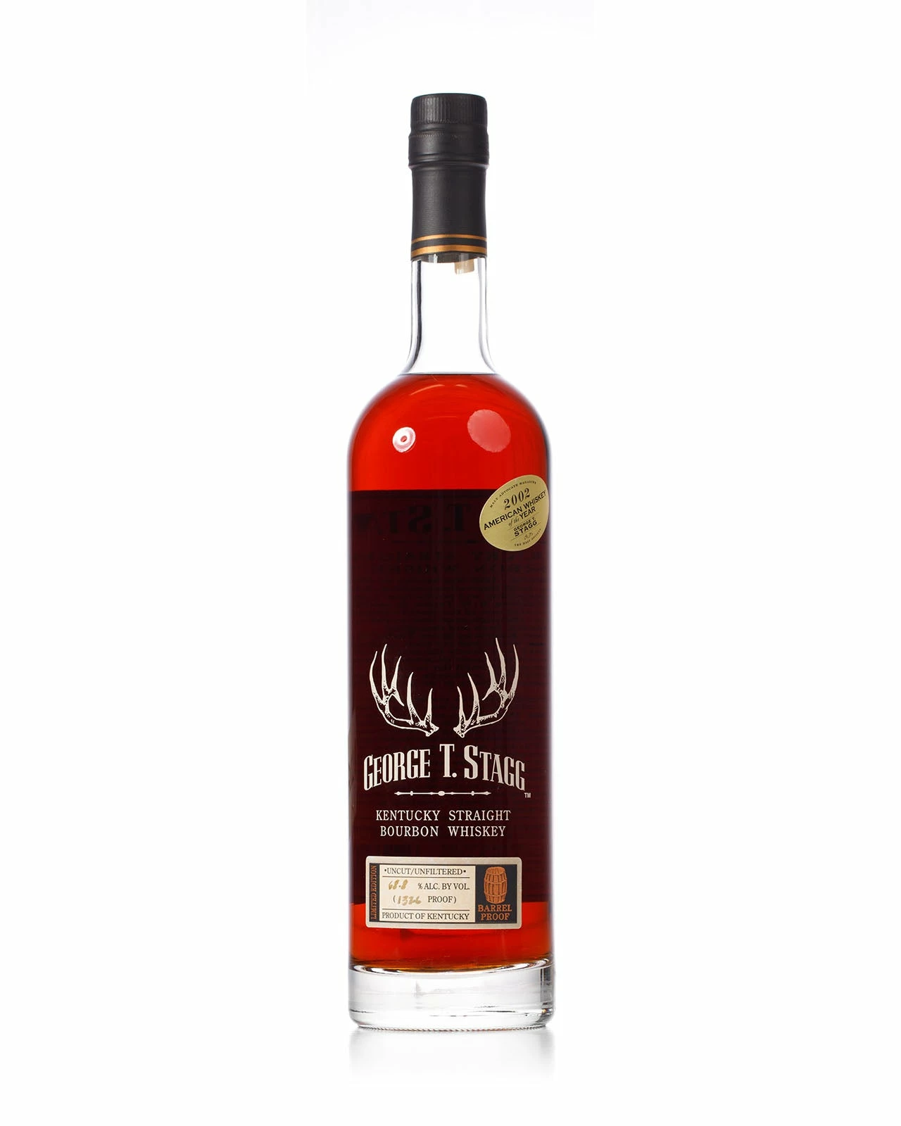 George T. Stagg 15 Year Old Barrel Proof Limited Edition Bourbon Bottled 2002 750ml 3 George T. Stagg 15 Year Old Barrel Proof Limited Edition Bourbon Bottled 2002 750ml