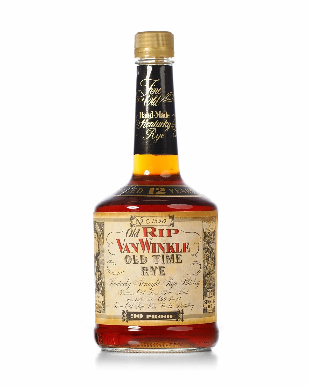 Old Rip Van Winkle 12 Year Old Old Time Rye Cask C1330 3 Old Rip Van Winkle 12 Year Old Old Time Rye Cask C1330