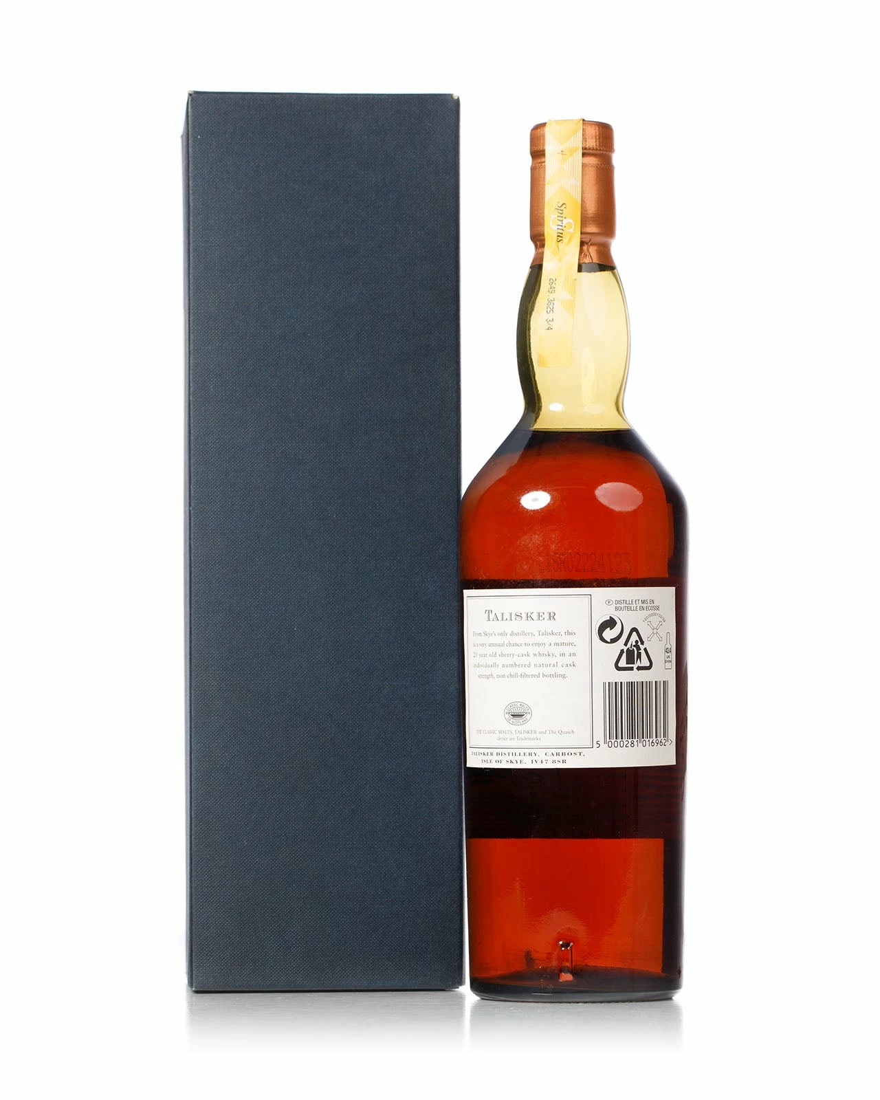 Talisker 1981 20 Year Old Cask Strength Bottled 2002 With Original Box 4 Talisker 1981 20 Year Old Cask Strength Bottled 2002 With Original Box - Image 2