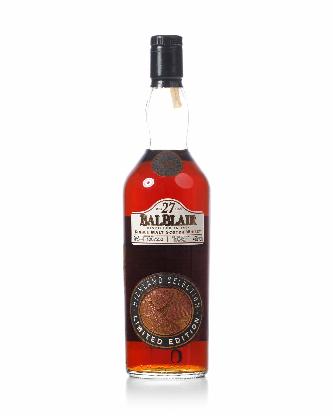 Balblair 1974 27 Year Old Highland Selection Bottled 2001 3 Balblair 1974 27 Year Old Highland Selection Bottled 2001