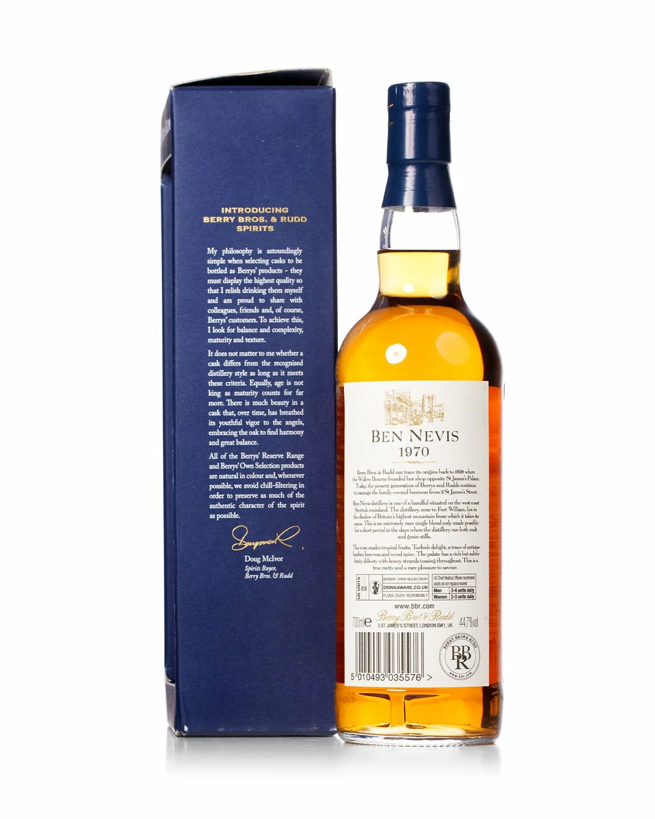 Ben Nevis 1970 43 Year Old Berry Bros & Rudd Blend Bottled 2014 4 Ben Nevis 1970 43 Year Old Berry Bros & Rudd Blend Bottled 2014 - Image 2