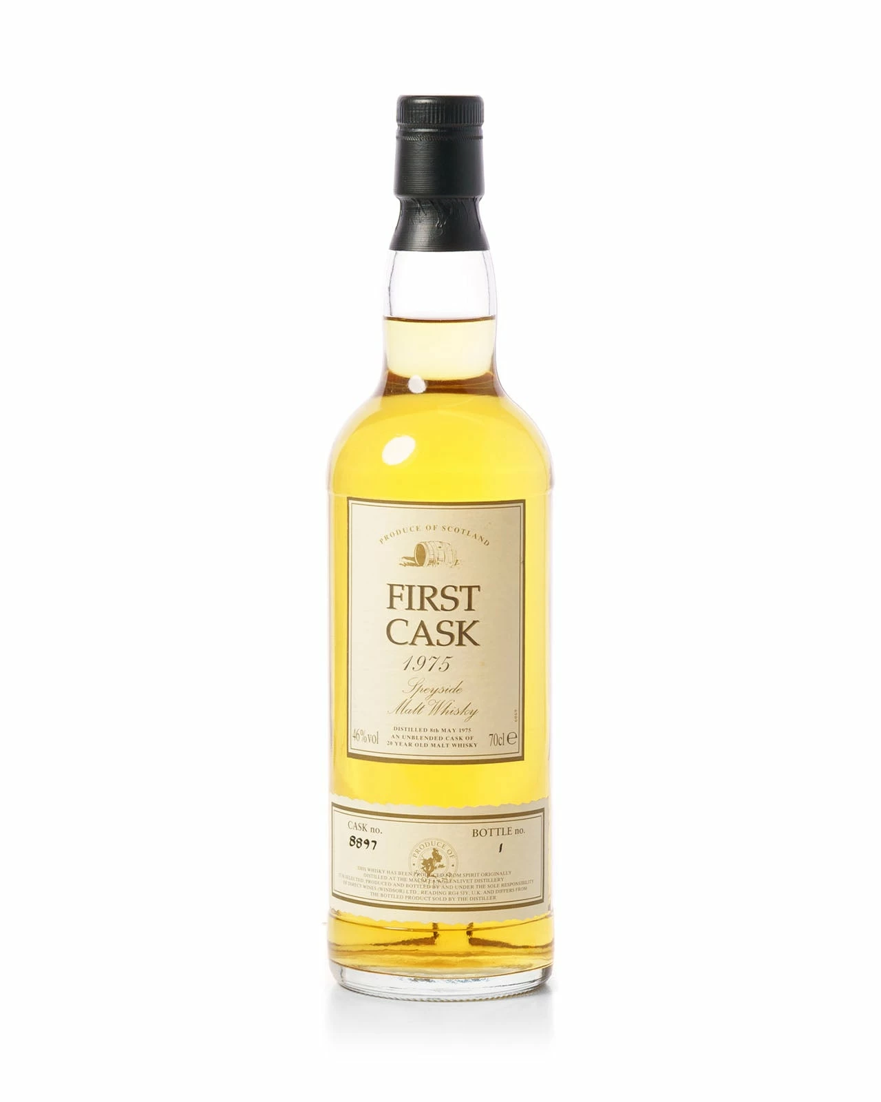 Macallan 1975 20 Year Old First Cask Cask No. 8897 3 Macallan 1975 20 Year Old First Cask Cask No. 8897