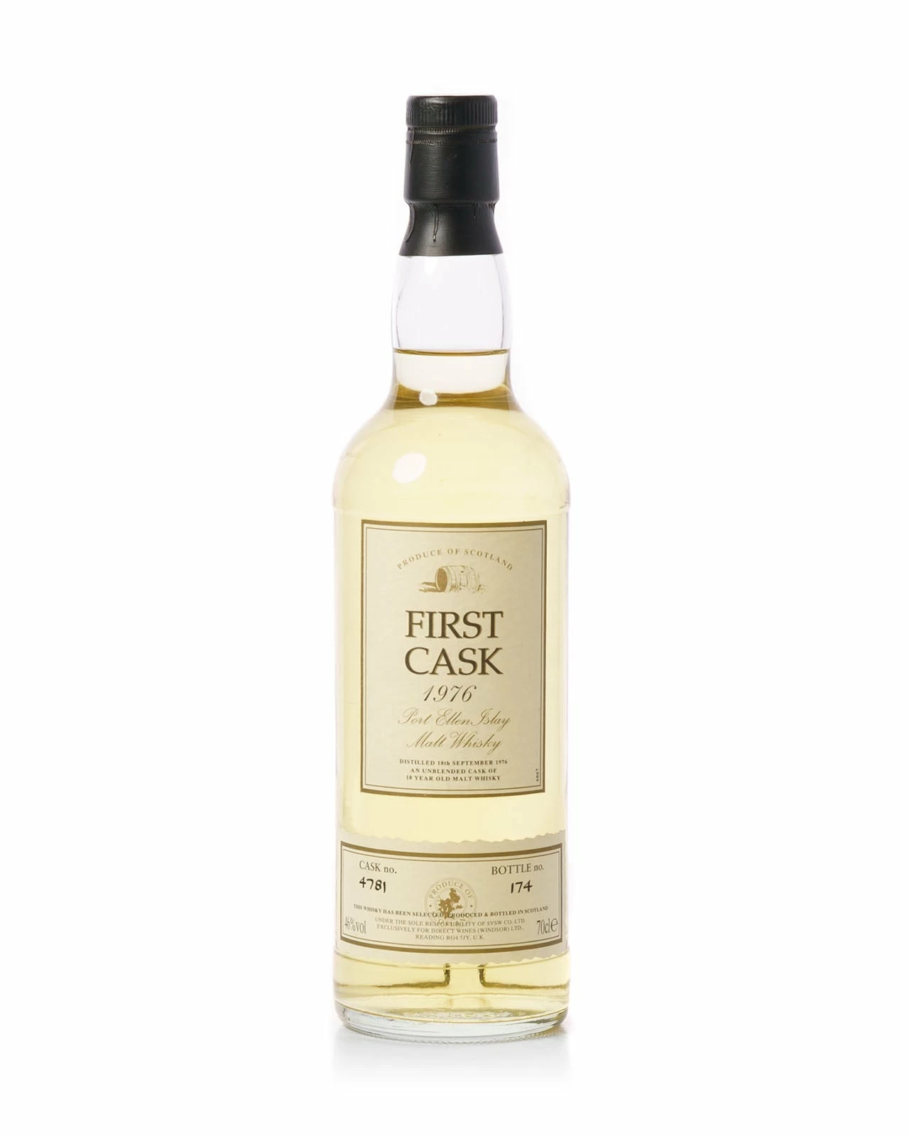 Port Ellen 1976 18 Year Old First Cask Cask No. 4781 3 Port Ellen 1976 18 Year Old First Cask Cask No. 4781
