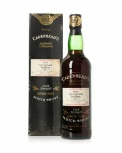 MARKLITTLER Sales 48 Springbank 1965 31 Year Old Cadenhead's Authentic Collection Bottled 1996 With Original Box