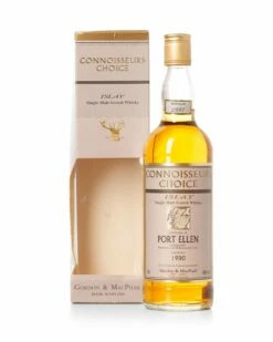 Port Ellen 1980 17 Year Old Connoisseurs Choice Gordon & Macphail Bottled 1997 With Original Box