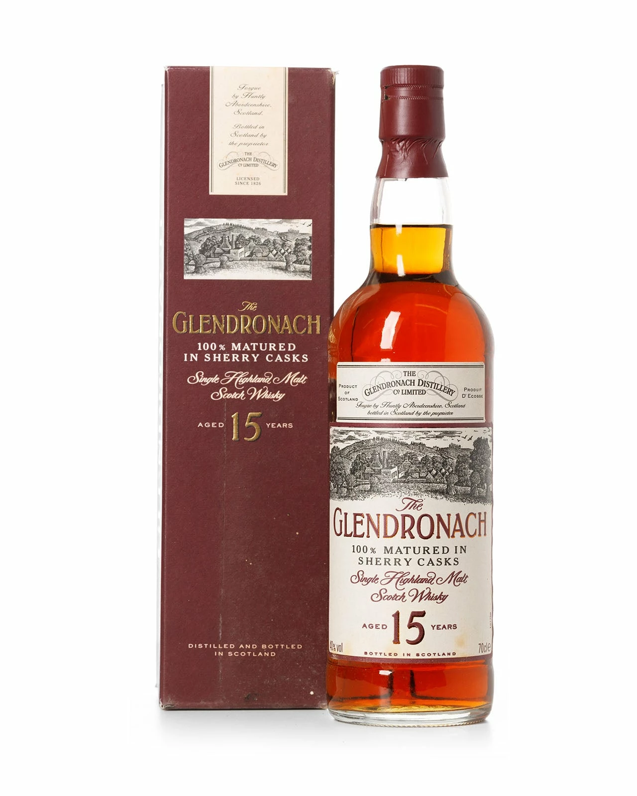 Glendronach 15 Year Old With Original Box 3 Glendronach 15 Year Old With Original Box