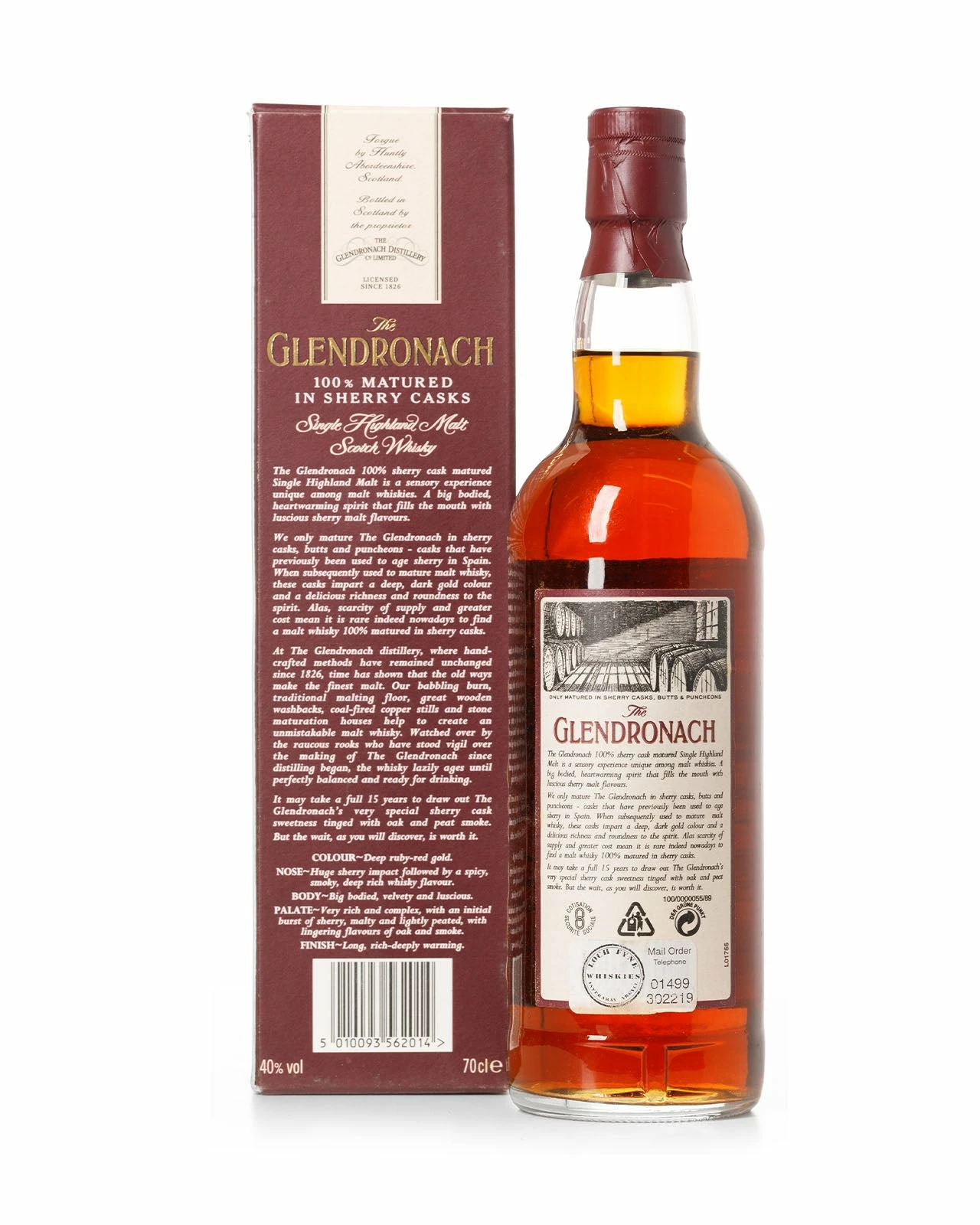 Glendronach 15 Year Old With Original Box 4 Glendronach 15 Year Old With Original Box - Image 2