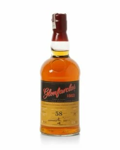Glenfarclas 1953 58 Year Old Wealth Solutions Bottled 2012 With Original Wooden Box -MARKLITTLER Sales GlenfarclasCS9961b