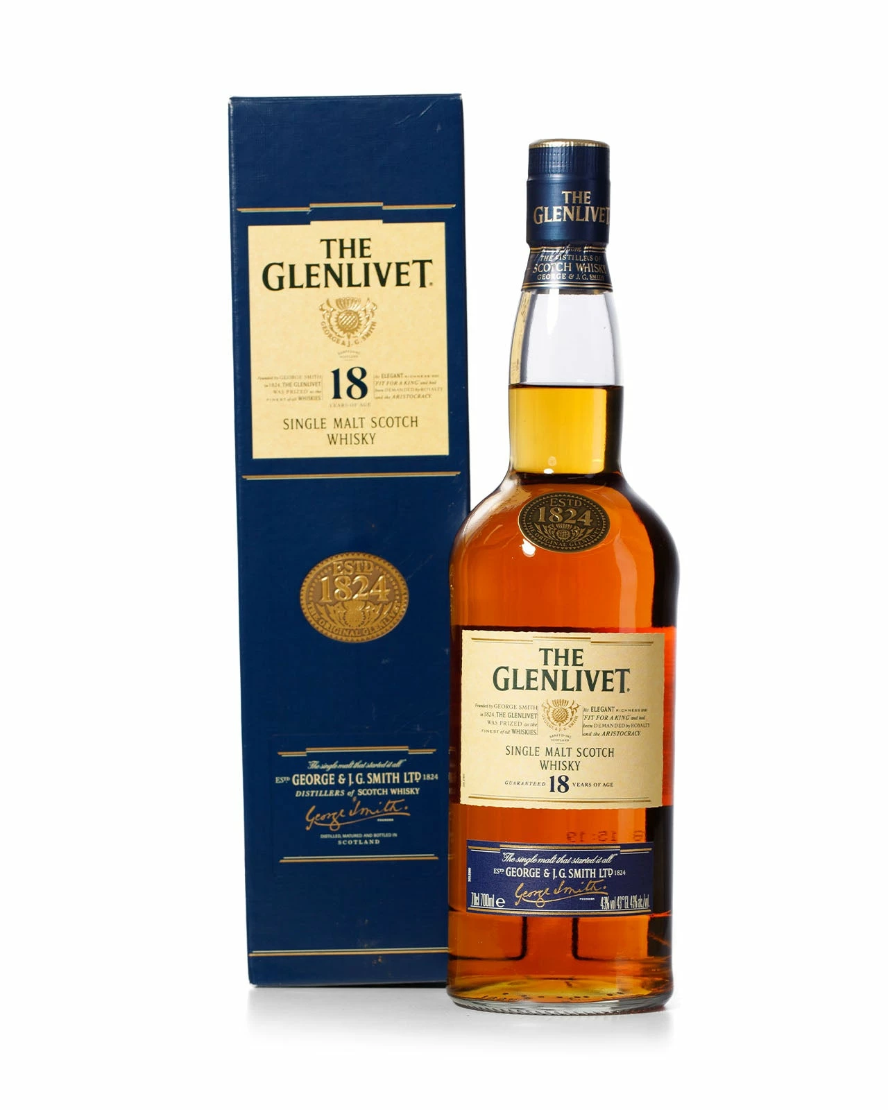 Glenlivet 18 Year Old With Original Box 3 Glenlivet 18 Year Old With Original Box