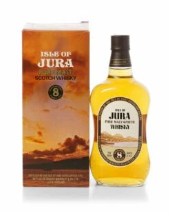 Isle Of Jura 8 Year Old 26 2/3 Fl.oz 70 Proof With Original Box