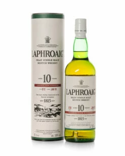 Laphroaig 10 Year Old Cask Strength Batch 010 Bottled 2018 With Original Tube