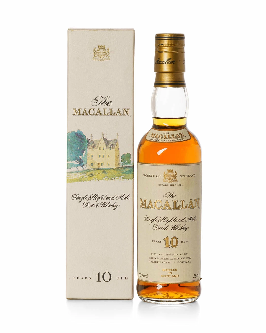 Macallan 10 Year Old Sherry Cask 1990's 35cl With Original Box 3 Macallan 10 Year Old Sherry Cask 1990's 35cl With Original Box