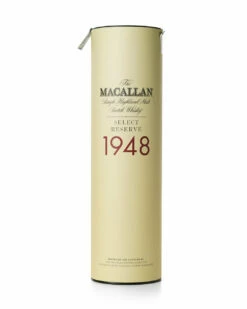 Macallan 1948 51 Year Old Select Reserve Bottled 1999 With Original Tube And Wooden Box And 12 Macallan 1948 51 Year Old Select Reserve Bottled 1999 With Original Tube And Wooden Box And -MARKLITTLER Sales Macallan Select Reserve 1948 51yr 1d