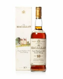 Macallan 1980's 10 Year Old Sherry Cask 75cl With Original Box