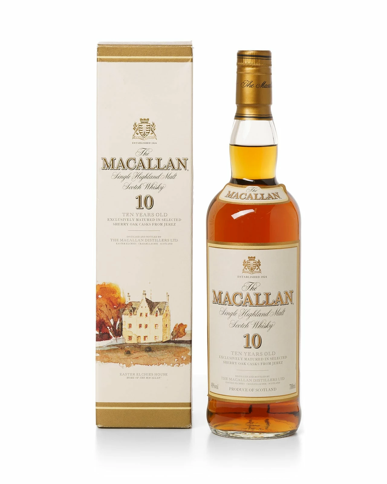 Macallan 10 Year Old Sherry Cask Bottled Early 2000's With Original Box 7 Macallan 10 Year Old Sherry Cask Bottled Early 2000's With Original Box - Image 5