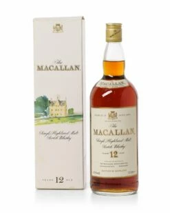 Macallan 12 Year Old Sherry Cask 1 Litre Screw Cap With Original Box