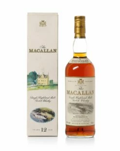 Macallan 12 Year Old British Aerospace BAE Jetstream With Original Box