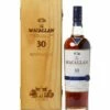 Macallan 30 Year Old Sherry Oak With Wooden Original Box