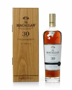Macallan 30 Year Old 2021 Release With Wooden Original Box