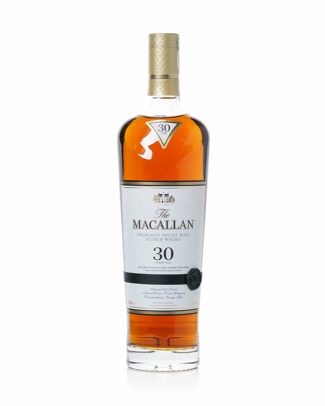 Macallan 30 Year Old 2022 Release With Wooden Original Box 5 Macallan 30 Year Old 2022 Release With Wooden Original Box - Image 3