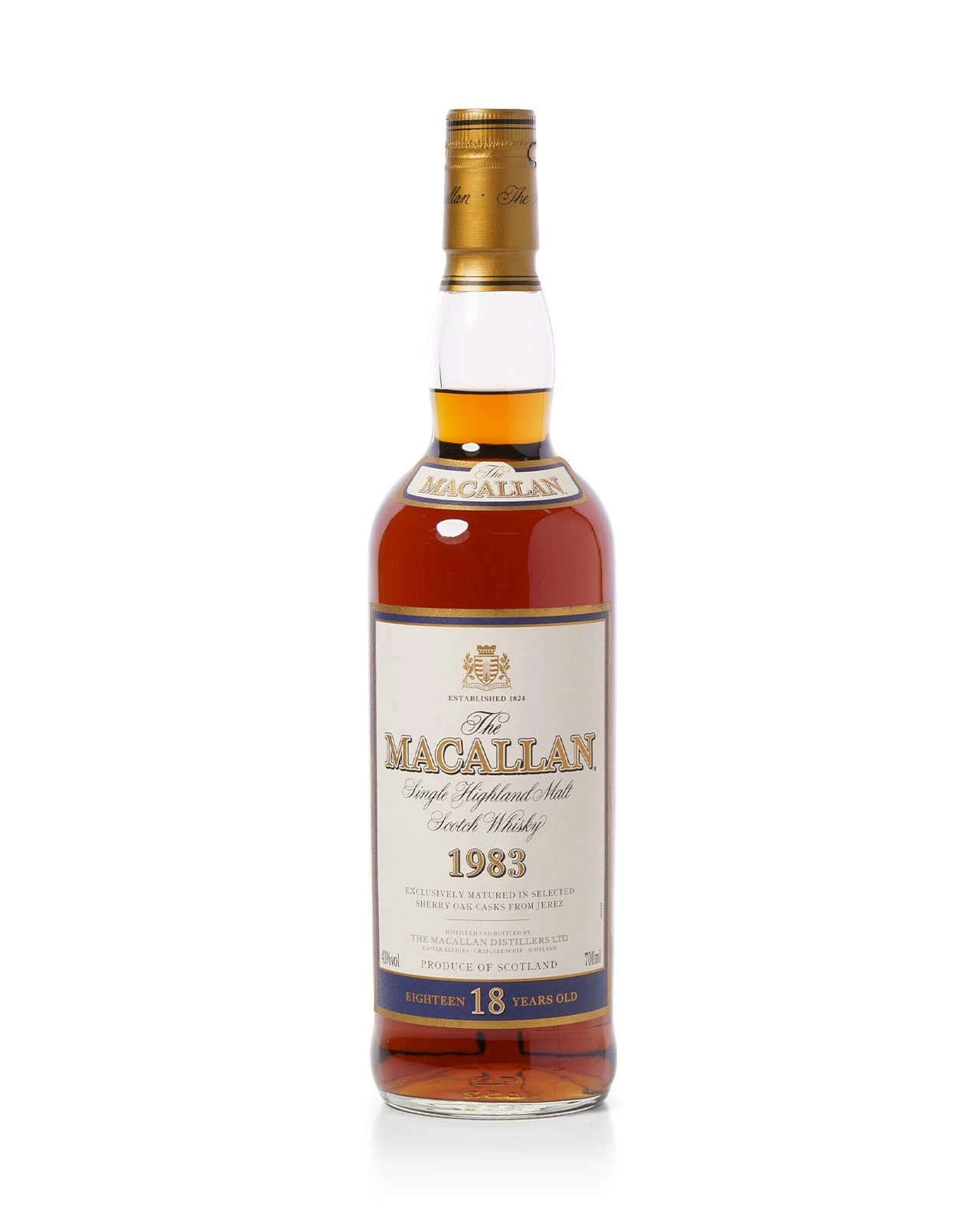 Macallan 1983 18 Year Old With Original Tube 4 Macallan 1983 18 Year Old With Original Tube - Image 2