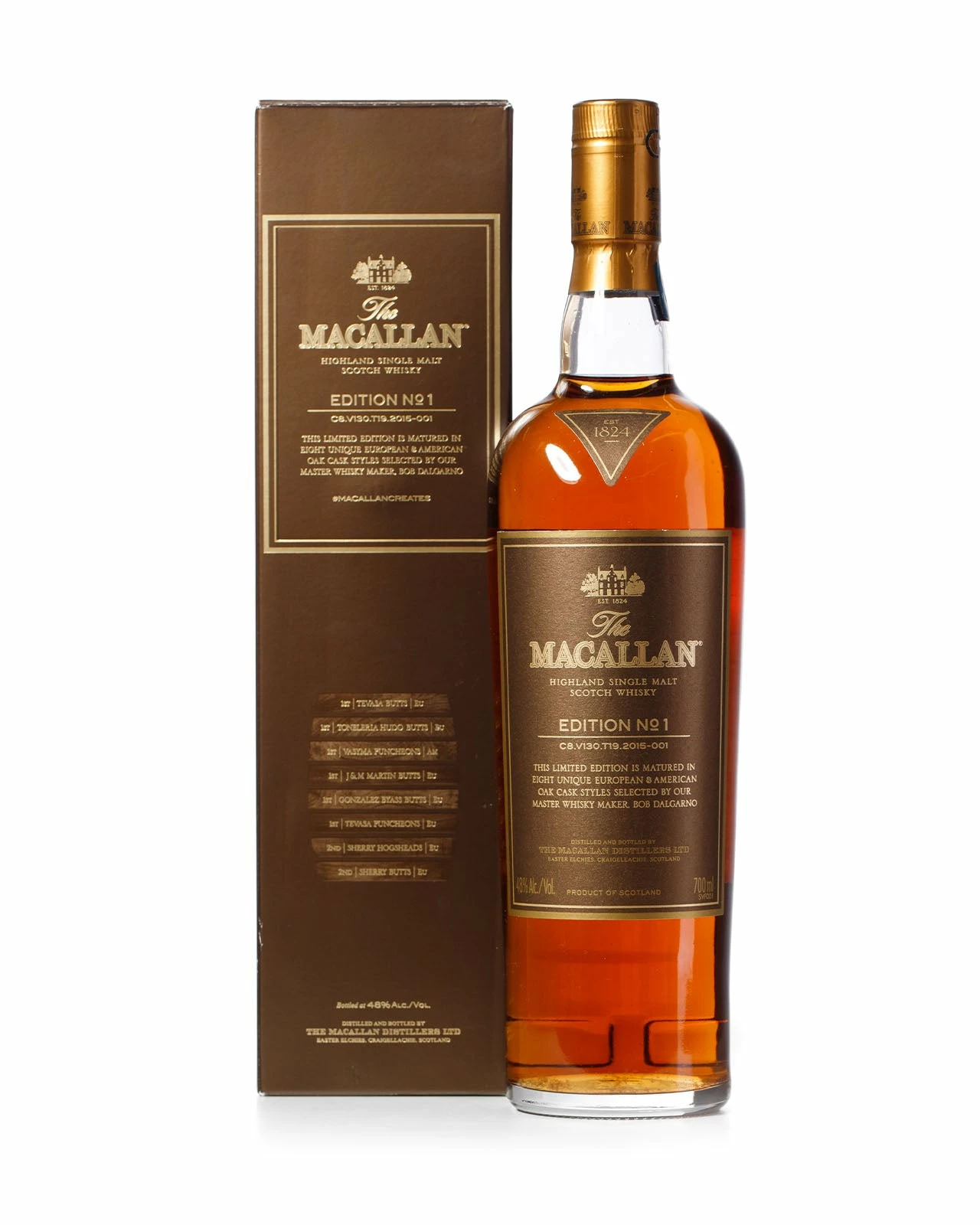 Macallan Edition Series 1-6 Set With Original Boxes 4 Macallan Edition Series 1-6 Set With Original Boxes - Image 2