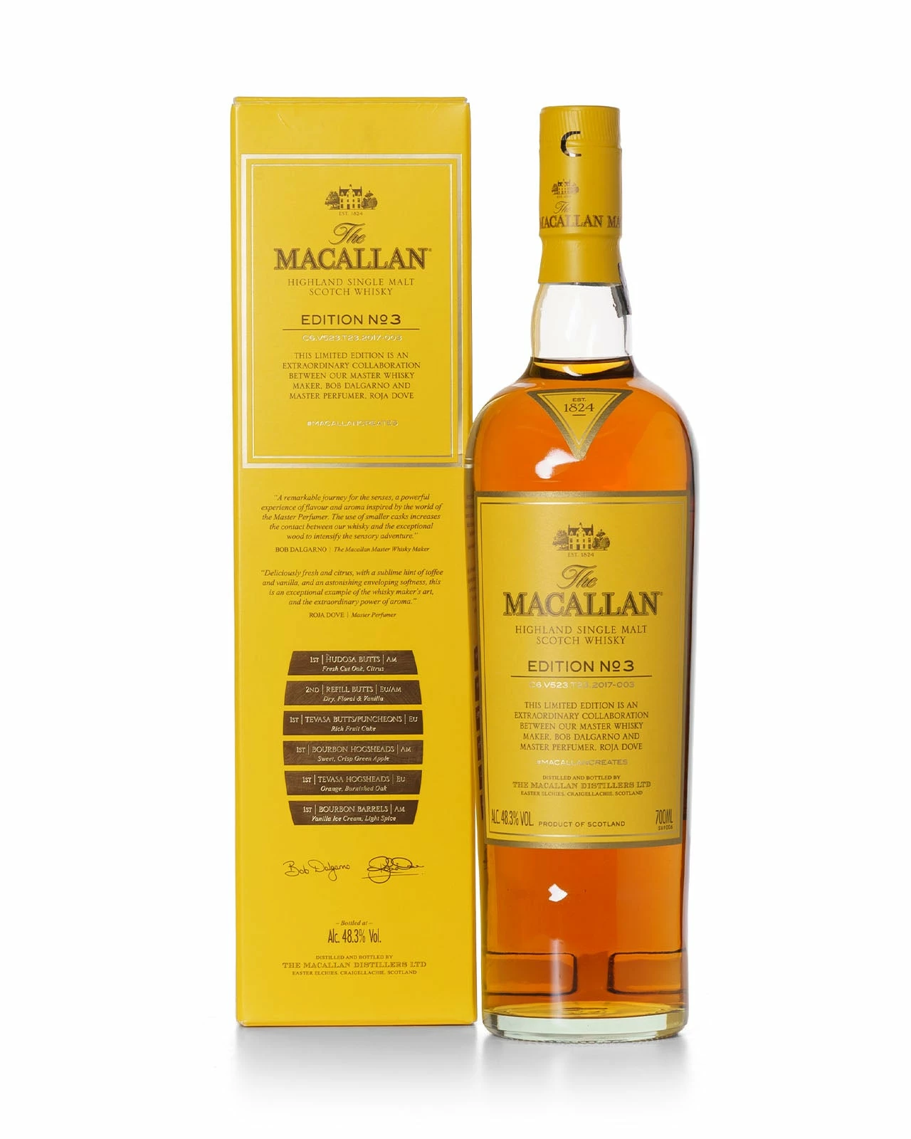 Macallan Edition Series 1-6 Set With Original Boxes 6 Macallan Edition Series 1-6 Set With Original Boxes - Image 4