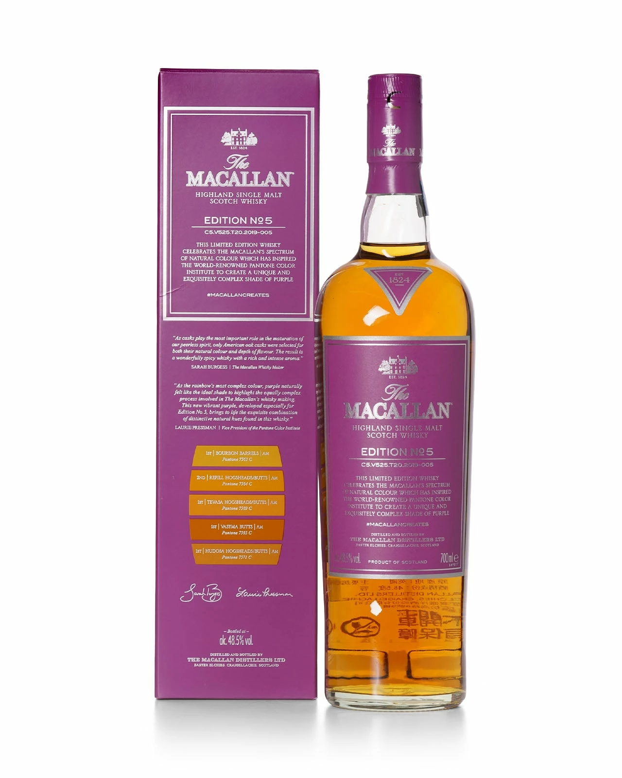 Macallan Edition Series 1-6 Set With Original Boxes 8 Macallan Edition Series 1-6 Set With Original Boxes - Image 6