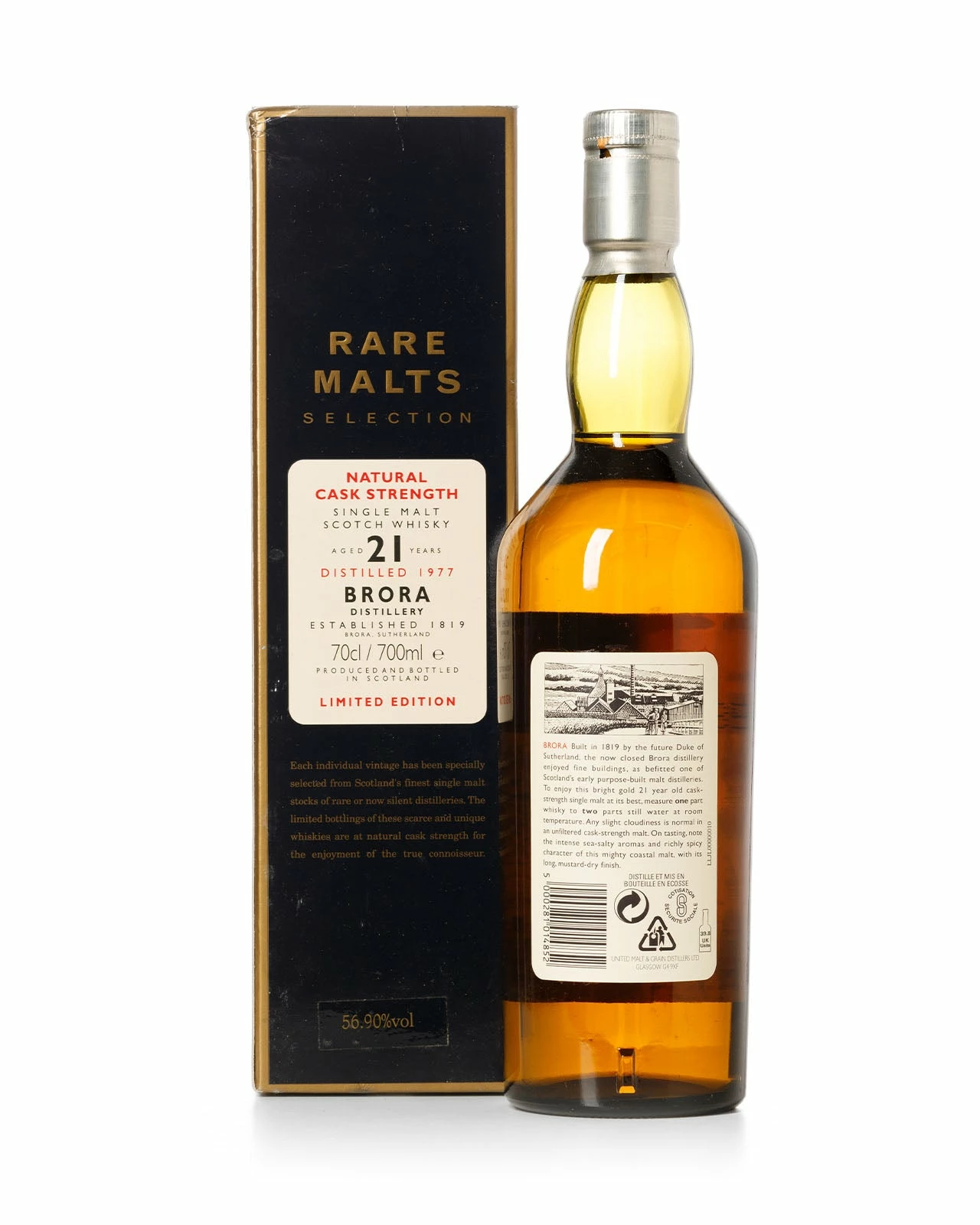 Brora 1977 21 Year Old Rare Malts Bottled 1998 With Original Box 4 Brora 1977 21 Year Old Rare Malts Bottled 1998 With Original Box - Image 2