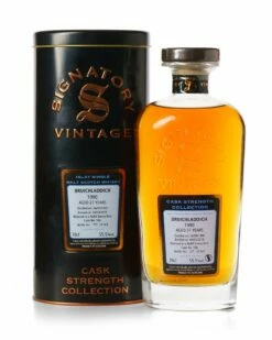 Bruichladdich 1990 27 Year Old Signatory Vintage Bottled 2018 With Original Tin