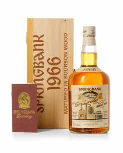 Springbank 1966 Local Barley Cask No. #479 Bottled 1997 With Original Wooden Box