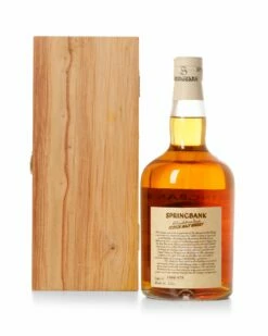 Springbank 1966 Local Barley Cask No. #479 Bottled 1997 With Original Wooden Box -MARKLITTLER Sales Springbank19661c
