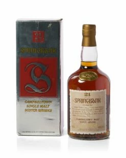 Springbank 21 Year Single Malt 75cl With Original Box