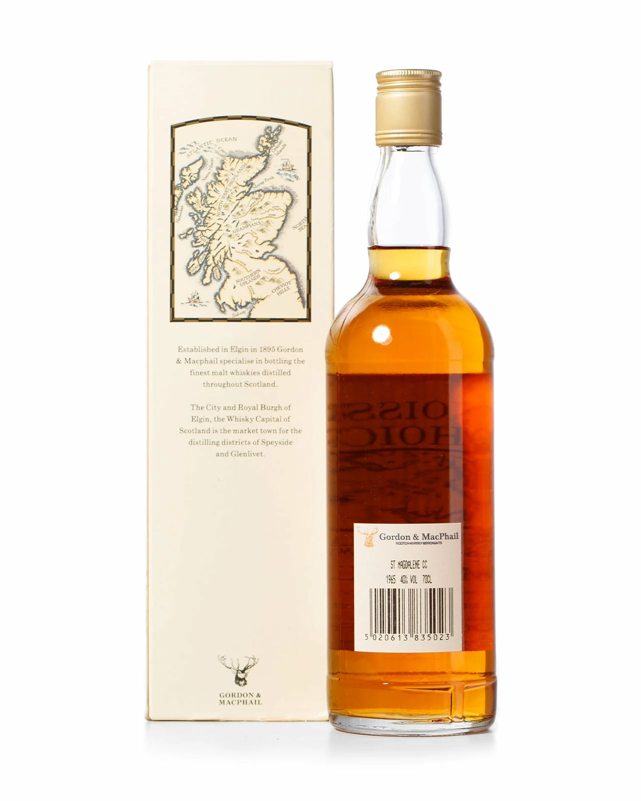 St Magdalene 1965 Connoisseurs Choice Gordon & Macphail Bottled 1991 With Original Box 4 St Magdalene 1965 Connoisseurs Choice Gordon & Macphail Bottled 1991 With Original Box - Image 2