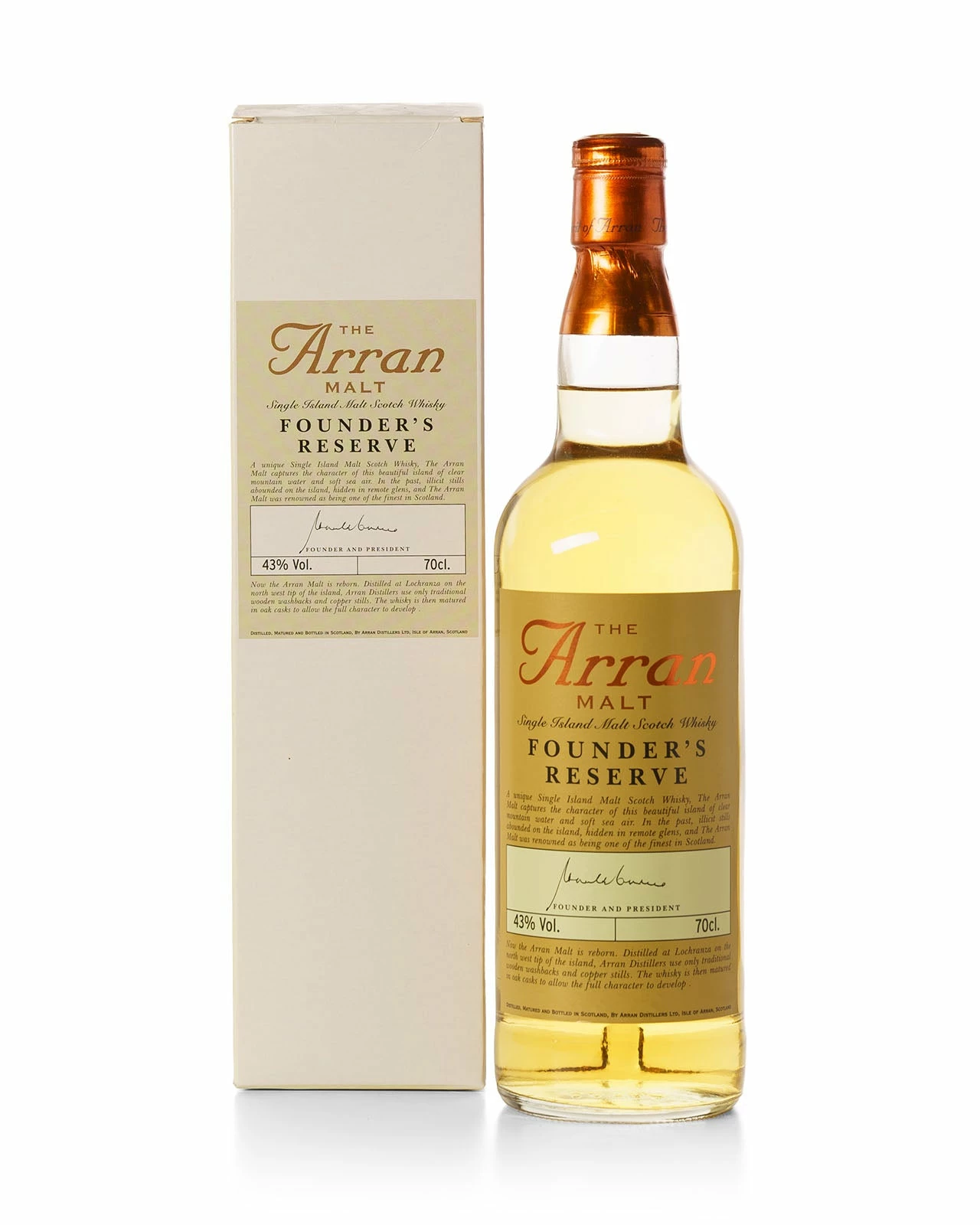 The Arran Malt Founders Reserve With Original Box 3 The Arran Malt Founders Reserve With Original Box