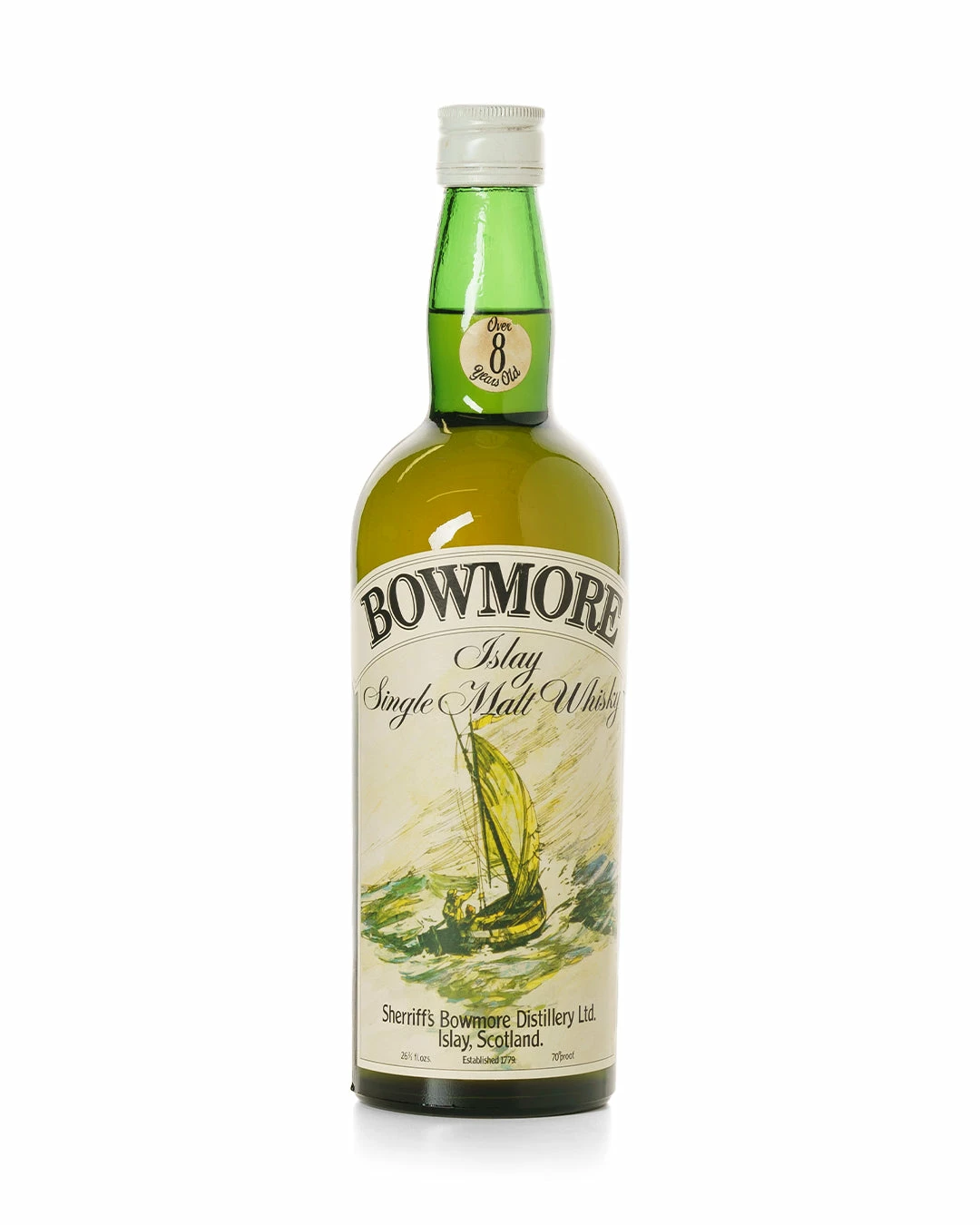 Bowmore Sheriff's Over 8 Years Old 1970s Bottling 3 Bowmore Sheriff's Over 8 Years Old 1970s Bottling