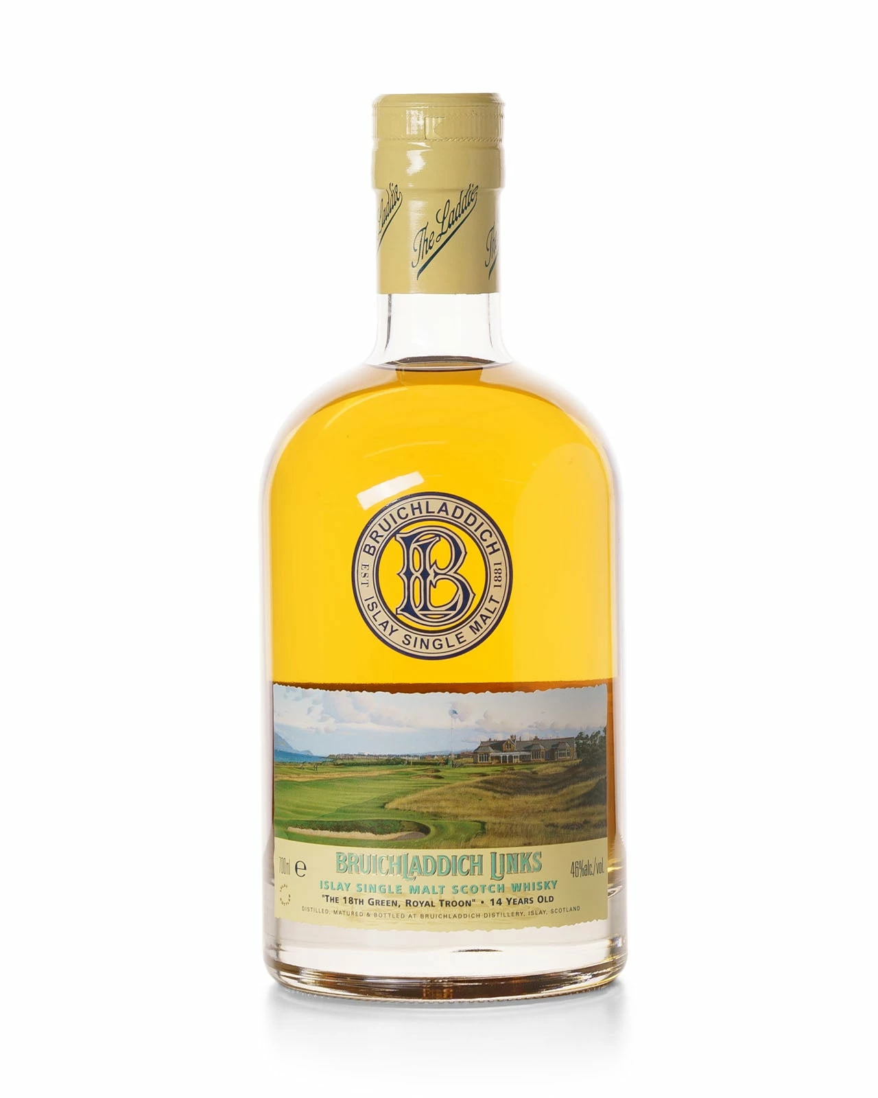 Bruichladdich Links 14 Year Old "The 18th Green, Royal" With Original Tin 5 Bruichladdich Links 14 Year Old "The 18th Green, Royal" With Original Tin - Image 3