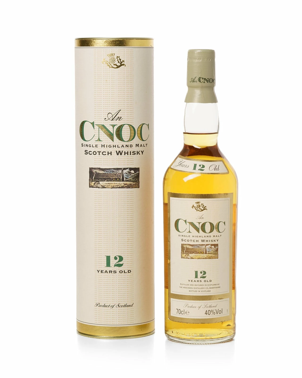 AnCnoc 12 Year Old Bottled 1990s With Original Tube 3 AnCnoc 12 Year Old Bottled 1990s With Original Tube