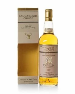 Port Ellen 1981 Connoisseurs Choice Gordon & Macphail Bottled 1999 With Original Box