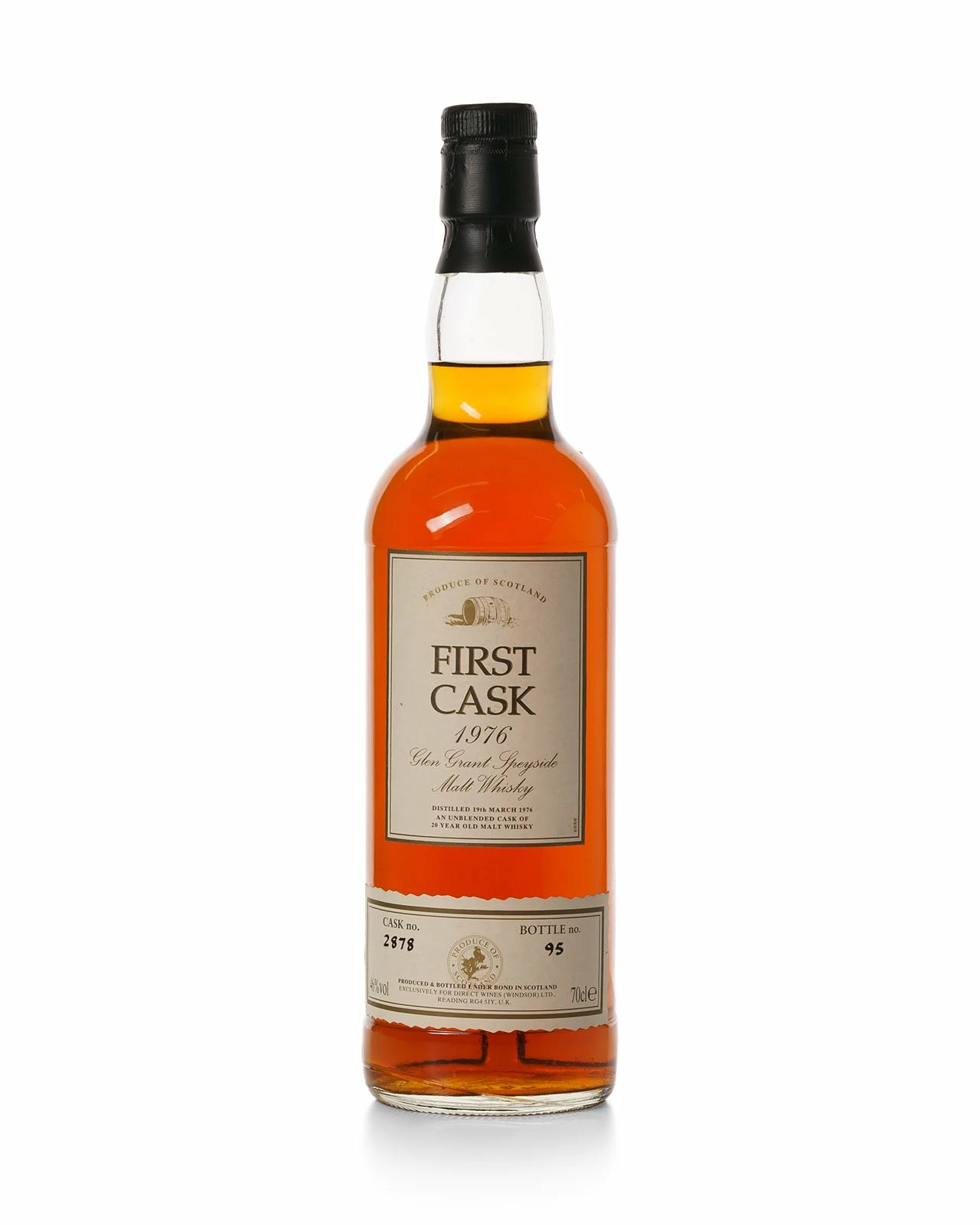 Glen Grant 1976 20 Year Old First Cask Bottled 1996 3 Glen Grant 1976 20 Year Old First Cask Bottled 1996
