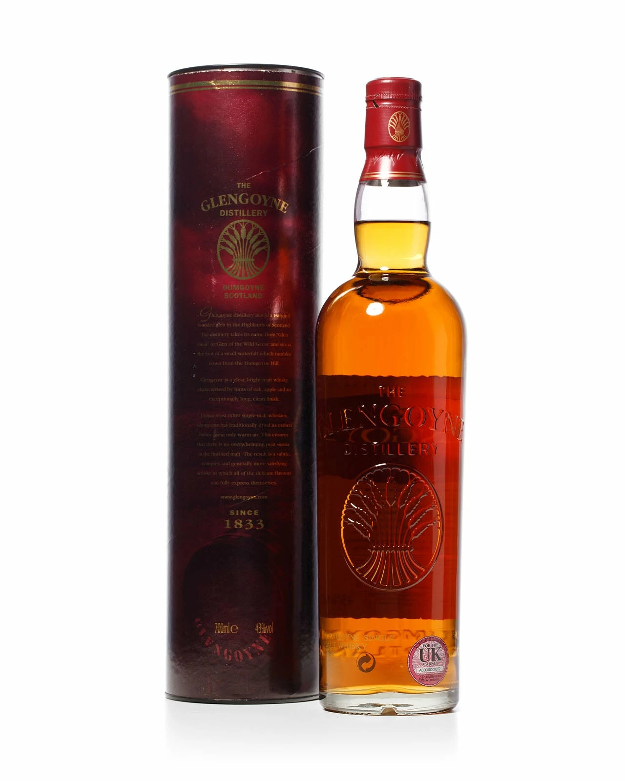 Glengoyne 17 Year Old With Original Tube 4 Glengoyne 17 Year Old With Original Tube - Image 2